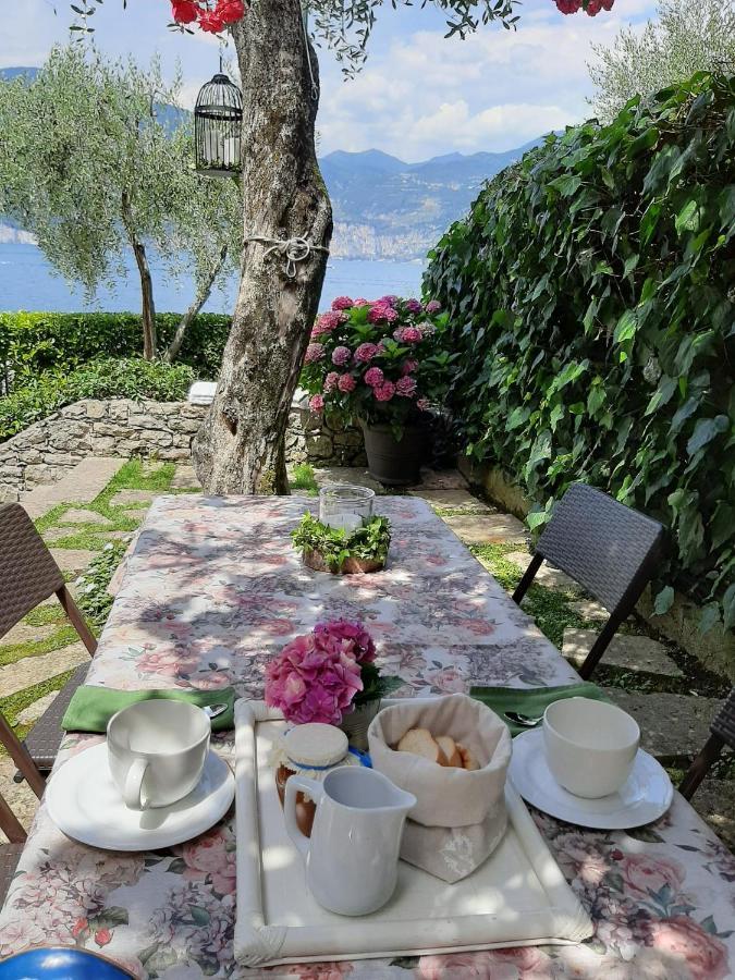 Villa Sul Lago Con Pontile Privato A Brenzone Sul Garda - Unique And Exclusive エクステリア 写真