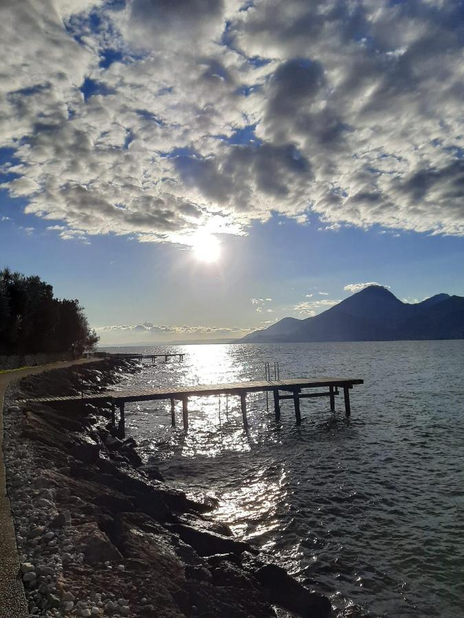 Villa Sul Lago Con Pontile Privato A Brenzone Sul Garda - Unique And Exclusive エクステリア 写真